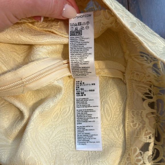 Topshop Mini Skirt - Picture 4 of 5